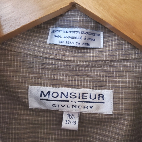 Givenchy - Men's dress shirt / button-down - Size 16.5 - Picture 2 of 4